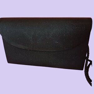 Y2K Glittery Evening Clutch Purse With Strap & Magnetic Closure